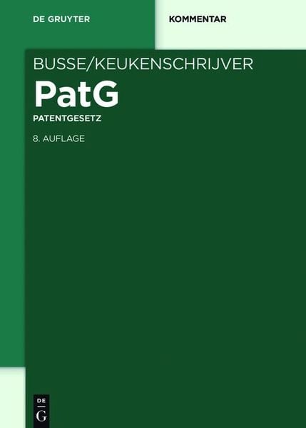 Produktbild: Patentgesetz