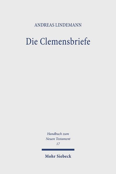Produktbild: Die Clemensbriefe