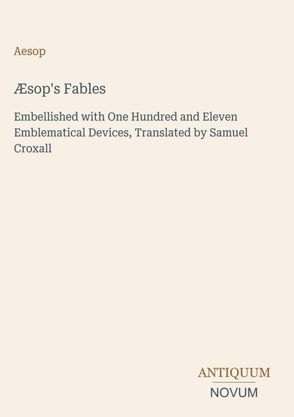 Produktbild: &AElig;sop's Fables