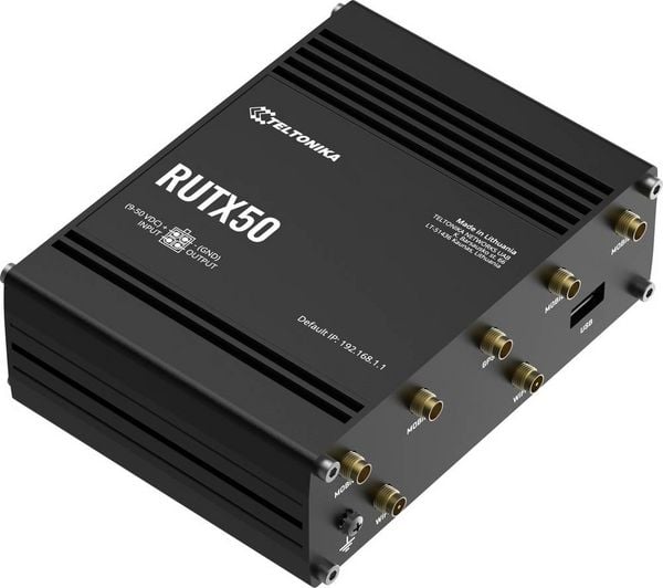Teltonika RUTX50 Router Integriertes Modem: 5G, LTE, UMTS 2.4GHz, 5GHz