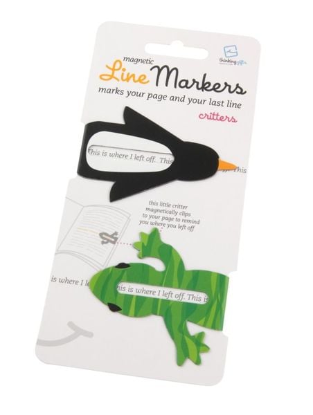 Produktbild: Magnetische Lesezeichen "Tierchen"