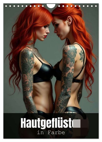 Hautgeflüster in Farbe (Wandkalender 2026 DIN A4 hoch), CALVENDO Monatskalender