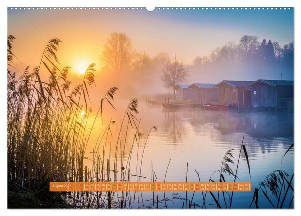Produktbild: Malerische Seenlandschaft (Wandkalender 2027 DIN A2 quer), CALVENDO Monatskalender