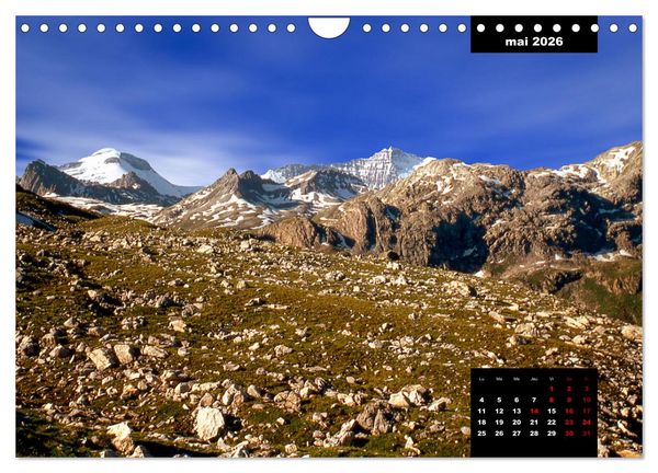 Produktbild: Savoie et Vanoise Sur les sentiers de randonn&eacute;e (Calendrier mural 2026 DIN A4 vertical), CALVENDO calendrier mensuel