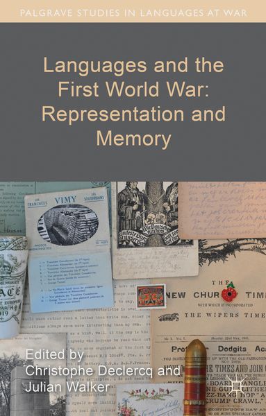 Produktbild: Languages and the First World War: Representation and Memory