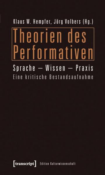 Produktbild: Theorien des Performativen