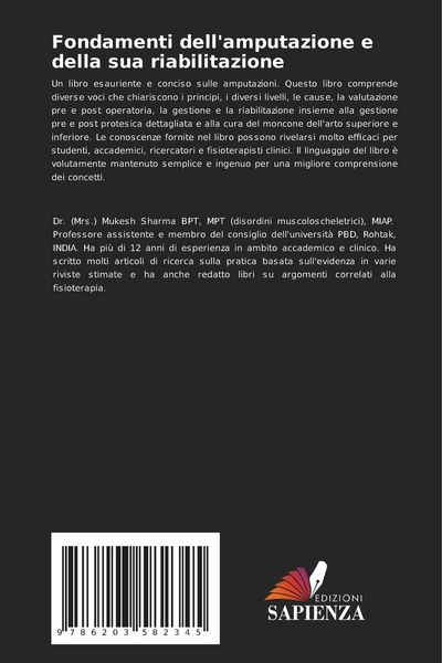 Produktbild: Fondamenti dell'amputazione e della sua riabilitazione