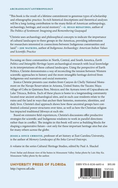 Produktbild: Earth Politics and Intangible Heritage
