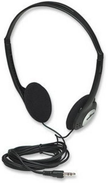 Produktbild: Manhattan 177481 On Ear Kopfhörer kabelgebunden Schwarz
