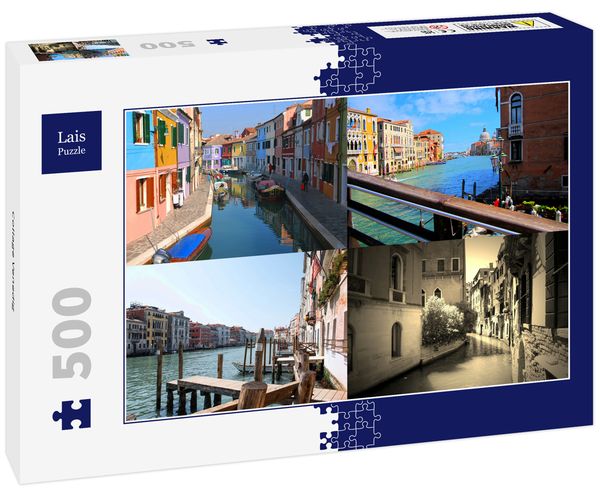 Produktbild: Lais Puzzle Collage Venedig 500 Teile