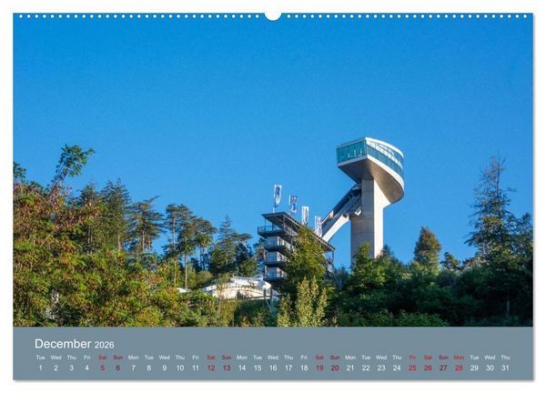 Produktbild: Innsbruck - Austria&lsquo;s capital of the alps (High Quality Premium Wall Calendar 2026 DIN A2 landscape),CALVENDO 12 Month Wall Calendar