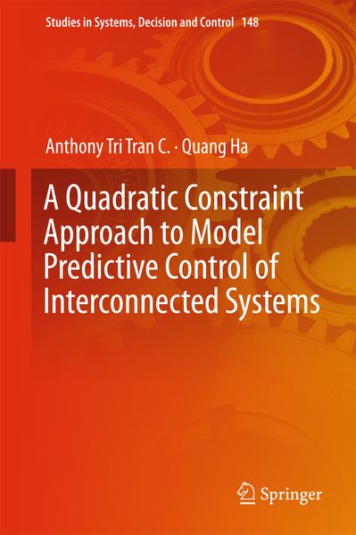 Produktbild: A Quadratic Constraint Approach to Model Predictive Control of Interconnected Systems