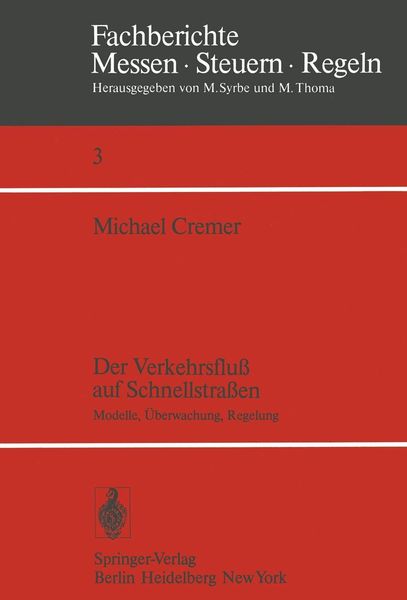Produktbild: Der Verkehrsflu&szlig; auf Schnellstra&szlig;en
