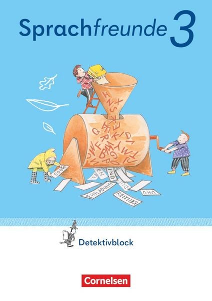 Produktbild: Sprachfreunde 3. Schuljahr. Detektivblock mit Aufgaben zum Fordern - Östliche Bundesländer und Berlin