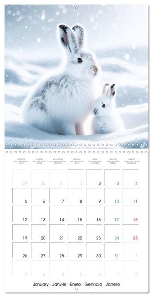 Produktbild: Animals of Arctic (Wall Calendar 2026 12 &times; 12 Inch) CALVENDO 12 Month Wall Calendar