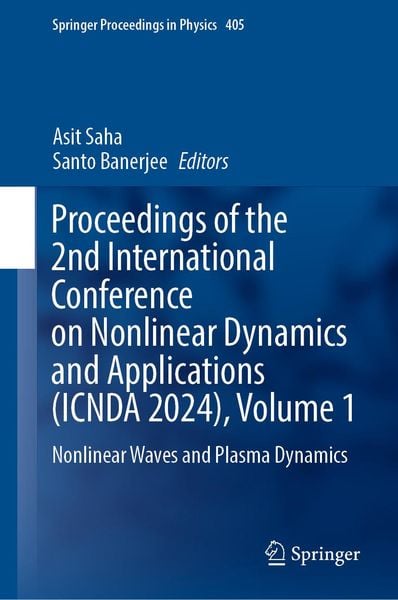 Produktbild: Proceedings of the 2nd International Conference on Nonlinear Dynamics and Applications (ICNDA 2024), Volume 1