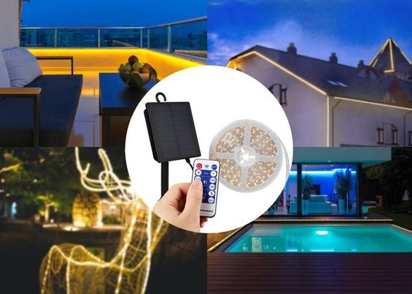 Sygonix SY-5947264 Solar-Lichtschlauch LED LED fest eingebaut 1.8W Transparent kaufen