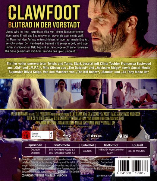 Produktbild: Clawfoot - Blutbad in der Vorstadt