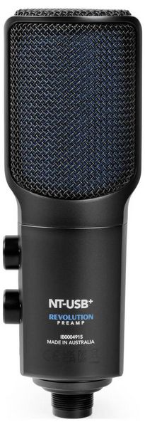 Produktbild: Rode Stand Kondensatormikrofon NT-USB+ &Uuml;bertragungsart (Details):USB inkl. Stativ, inkl. Kabel