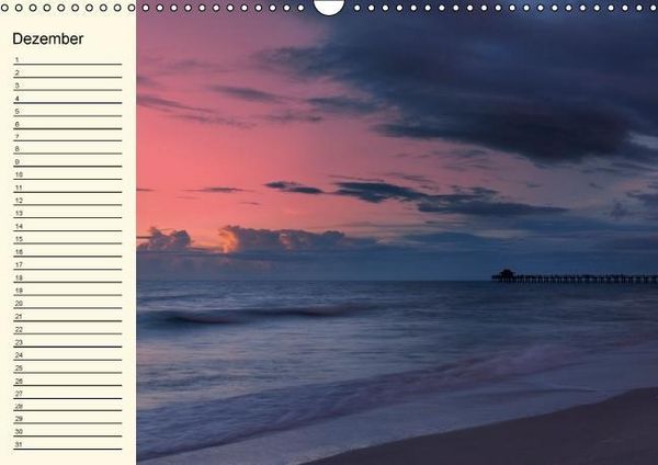 Produktbild: Immerw&auml;hrender Geburtstagskalender &ndash; Beautiful Sunsets (Wandkalender immerw&auml;hrend DIN A3 quer)
