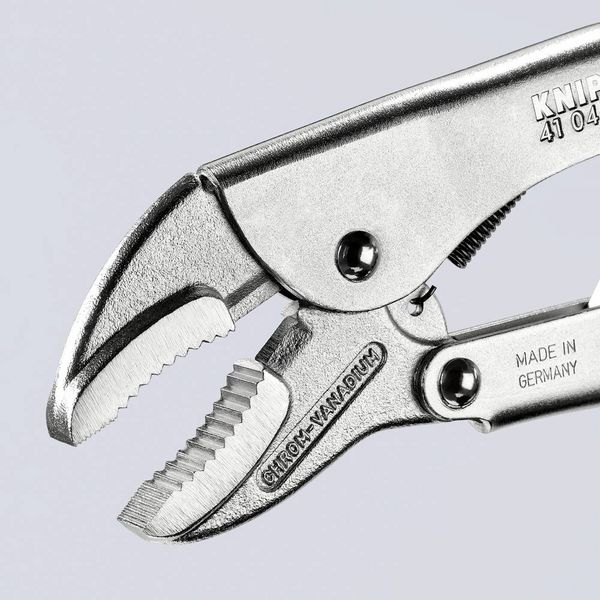 Produktbild: Knipex 41 04 250 Gripzange Halbrund 0 - 40mm 250mm