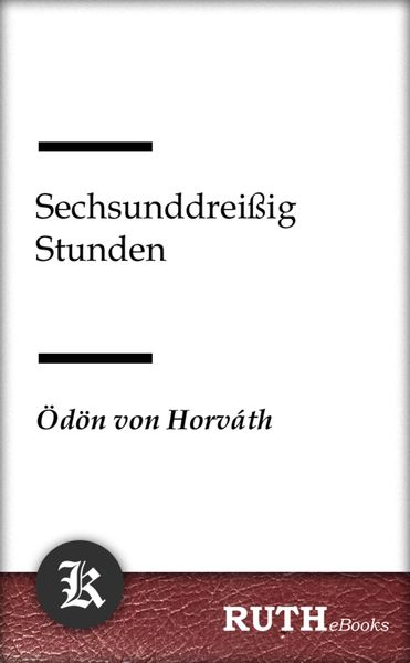 Produktbild: Sechsunddrei&szlig;ig Stunden