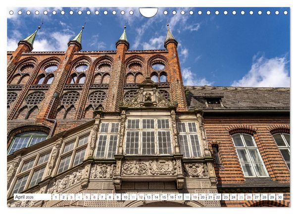 Produktbild: Schleswig-Holstein - Hansestadt L&uuml;beck (Wandkalender 2026 DIN A4 quer), CALVENDO Monatskalender