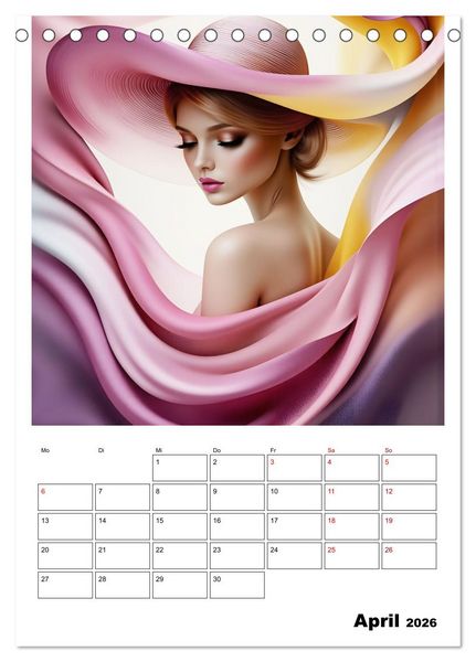 Produktbild: Hinrei&szlig;ende Portraits (Tischkalender 2026 DIN A5 hoch), CALVENDO Monatskalender