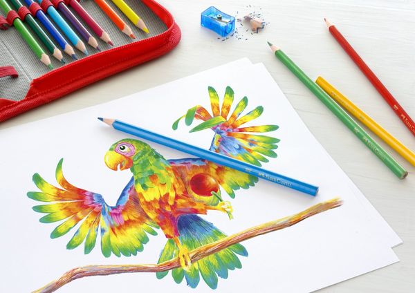 Produktbild: Faber-Castell Buntstift dreikant, 12er Set