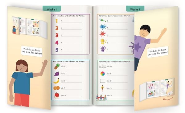 Produktbild: Deutsch f&uuml;r clevere Kids - 5 W&ouml;rter am Tag