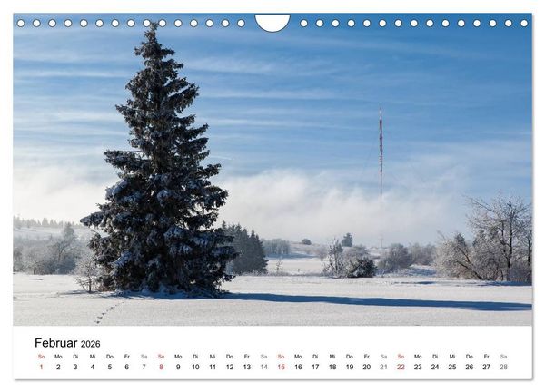 Produktbild: Die Rh&ouml;n (Wandkalender 2026 DIN A4 quer), CALVENDO Monatskalender