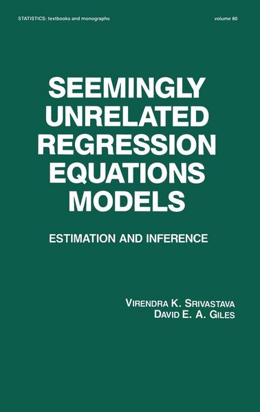Produktbild: Seemingly Unrelated Regression Equations Models