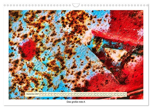 Produktbild: Rostgem&auml;lde (Wandkalender 2027 DIN A3 quer), CALVENDO Monatskalender