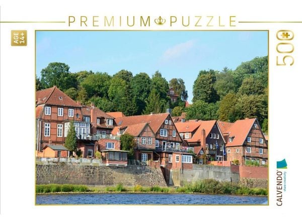 CALVENDO Puzzle Ein Motiv aus dem Kalender Impressionen aus Lauenburg | 500 Teile Lege-Größe 48 × 36 cm Foto-Puzzle für Erwachsene