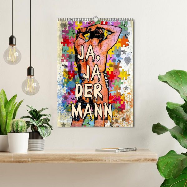 Produktbild: Ja, Ja der Mann (Wandkalender 2026 DIN A3 hoch), CALVENDO Monatskalender
