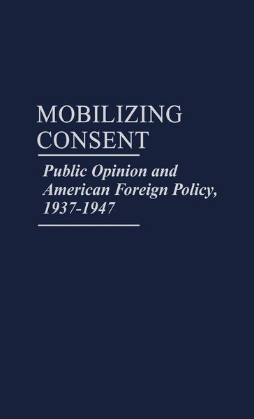 Produktbild: Mobilizing Consent