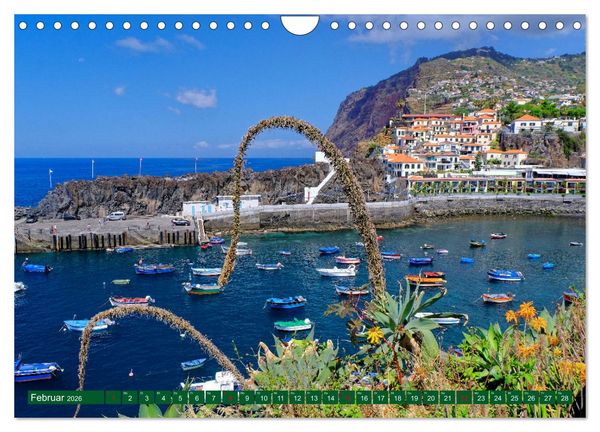 Produktbild: Madeira Blumeninsel im Atlantik (Wandkalender 2026 DIN A4 quer), CALVENDO Monatskalender