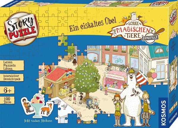 KOSMOS - Story Puzzle - Die Schule der magischen Tiere ermittelt - Ein eiskaltes Übel