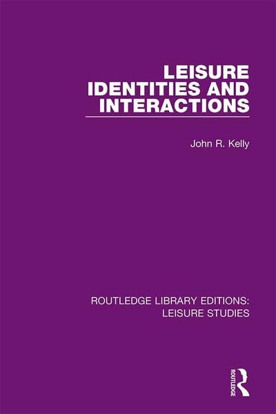 Produktbild: Leisure Identities and Interactions