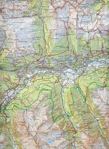 Produktbild: DAV Alpenvereinskarte 34/1 Kitzb&uuml;heler Alpen West 1 : 50 000 Wegmarkierungen
