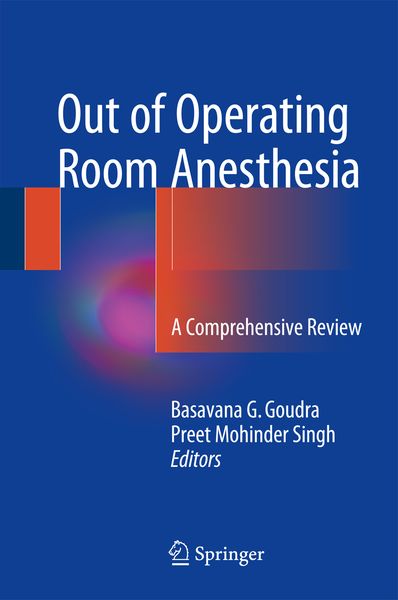 Produktbild: Out of Operating Room Anesthesia