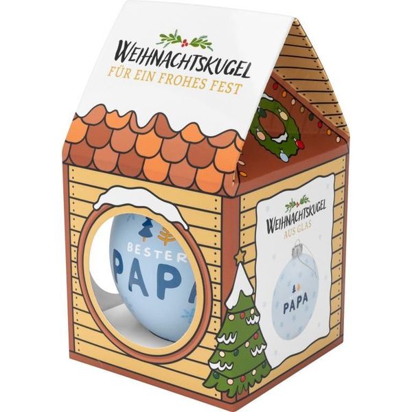 Produktbild: Weihnachtskugel Motiv Papa