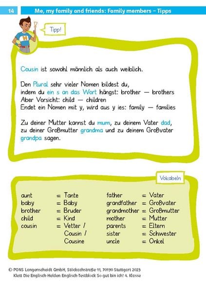 Produktbild: Englisch-Testblock So gut bin ich! 4. Klasse