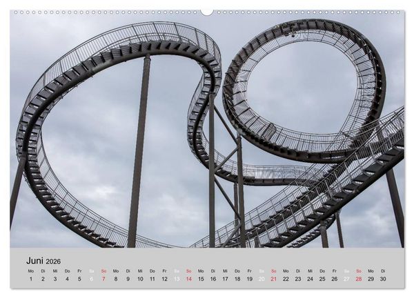 Produktbild: Ruhrgebiets-Impressionen 2026 (hochwertiger Premium Wandkalender 2026 DIN A2 quer), Kunstdruck in Hochglanz