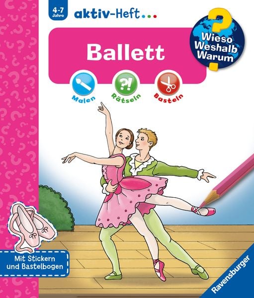 Produktbild: Wieso? Weshalb? Warum? aktiv-Heft - Ballett