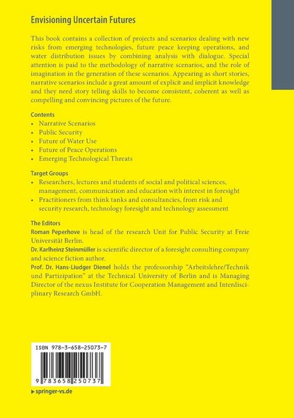Produktbild: Envisioning Uncertain Futures