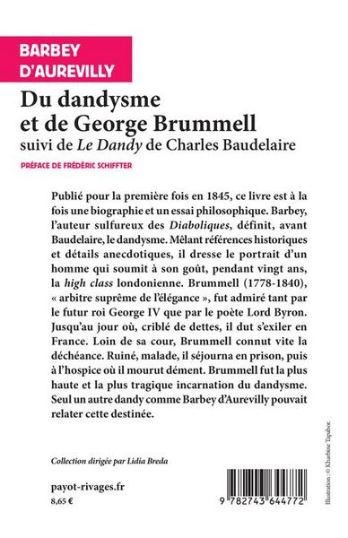 Produktbild: Du dandysme et de George Brummell. Suivi de Le dandy