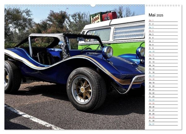 Produktbild: Buggys - die Kultautos der 80er (Wandkalender 2025 DIN A2 quer), CALVENDO Monatskalender