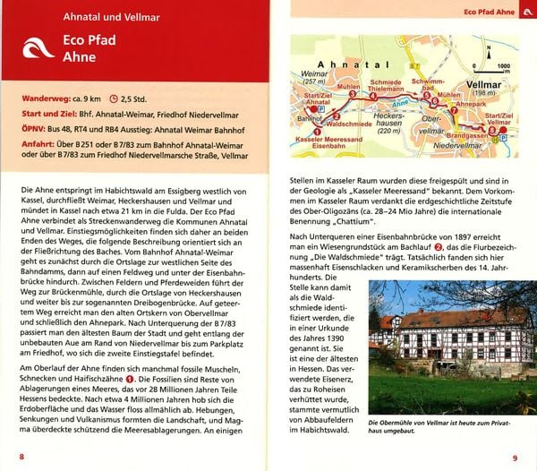 Produktbild: Die Eco Pfade - Wanderungen im Landkreis Kassel