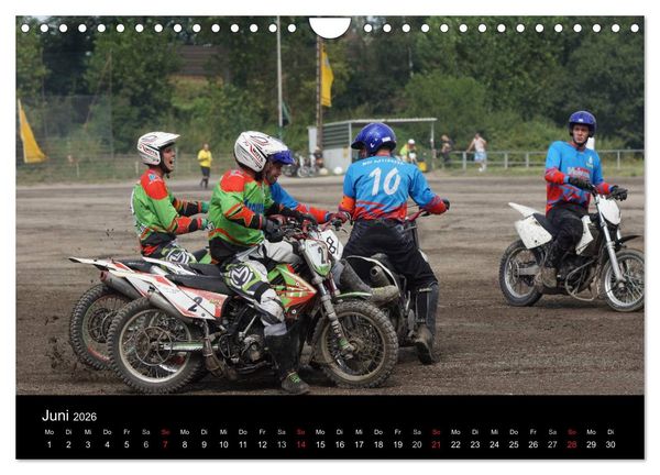 Produktbild: Motorsport: Motoball (Wandkalender 2026 DIN A4 quer), CALVENDO Monatskalender